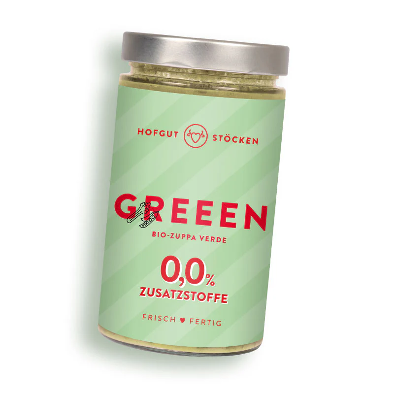 GREEEN – Bio-Zuppa Verde: vegan/vegetarisch, grün & frisch